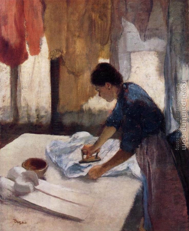 Edgar Degas : Woman Ironing V